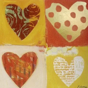 Olieverf schilderij valentijn