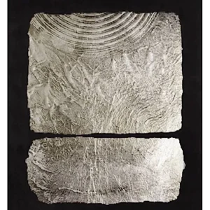 Olieverf schilderij Zilver